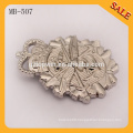 MB507 custom metal logo labels for handbag/metal logo embossed sticker tags